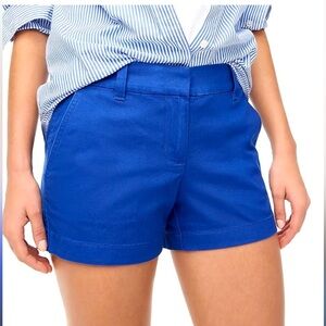 J. Crew Blue Chino Shorts
